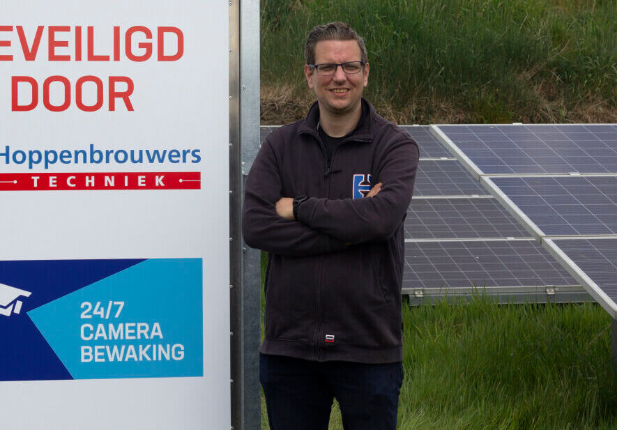 Jarno de Vroom van Hoppenbrouwers Techniek